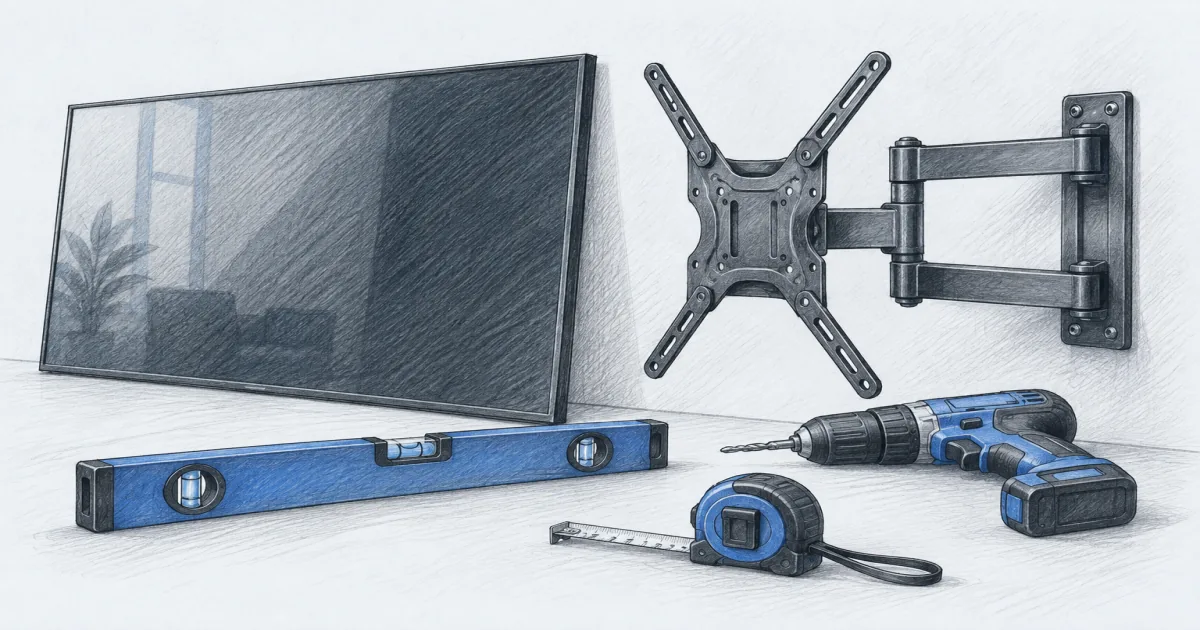 TV Mounting Height Calculator